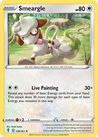 Smeargle (128/203) [SWSH07 Evolving Skies]