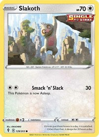 Slakoth (129/203) [SWSH07 Evolving Skies]