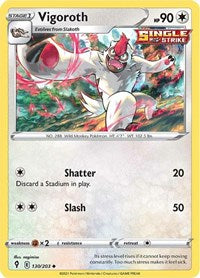 Vigoroth (130/203) [SWSH07 Evolving Skies]