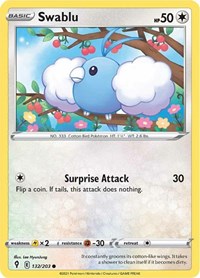 Swablu (132/203) [SWSH07 Evolving Skies]