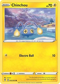 Chinchou (052/203) [SWSH07 Evolving Skies]