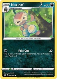 Nuzleaf (096/203) [SWSH07 Evolving Skies]