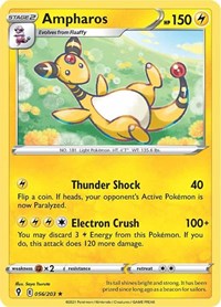 Ampharos (056/203) [SWSH07 Evolving Skies]