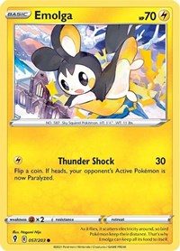 Emolga (057/203) [SWSH07 Evolving Skies]
