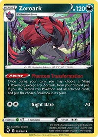 Zoroark (103/203) [SWSH07 Evolving Skies]