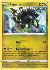 Zygarde (118/203) [SWSH07 Evolving Skies]