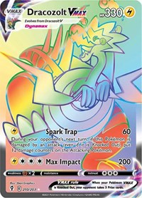 Dracozolt VMAX (Secret) (210/203) [SWSH07 Evolving Skies]