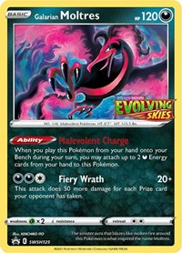 Galarian Moltres - SWSH125 (Prerelease) (SWSH125) [SWSH Sword and Shield Promo Cards]