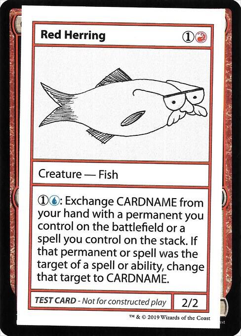 Red Herring (No PW Symbol) [Mystery Booster: Convention Edition Exclusives]