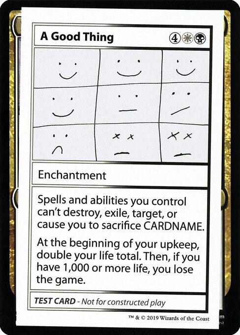 A Good Thing (No PW Symbol) [Mystery Booster: Convention Edition Exclusives]