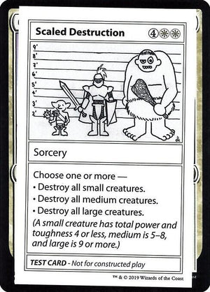 Scaled Destruction (No PW Symbol) [Mystery Booster: Convention Edition Exclusives]