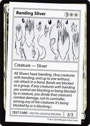 Banding Sliver (No PW Symbol) [Mystery Booster: Convention Edition Exclusives]
