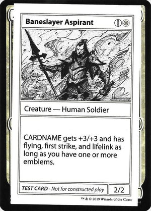 Baneslayer Aspirant (No PW Symbol) [Mystery Booster: Convention Edition Exclusives]