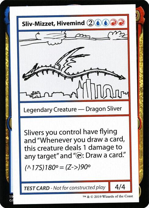 Sliv-Mizzet, Hivemind (No PW Symbol) [Mystery Booster: Convention Edition Exclusives]