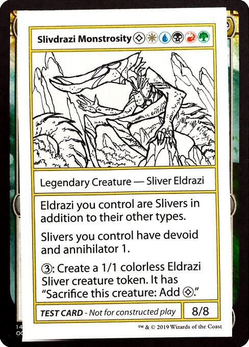 Slivdrazi Monstrosity (No PW Symbol) [Mystery Booster: Convention Edition Exclusives]