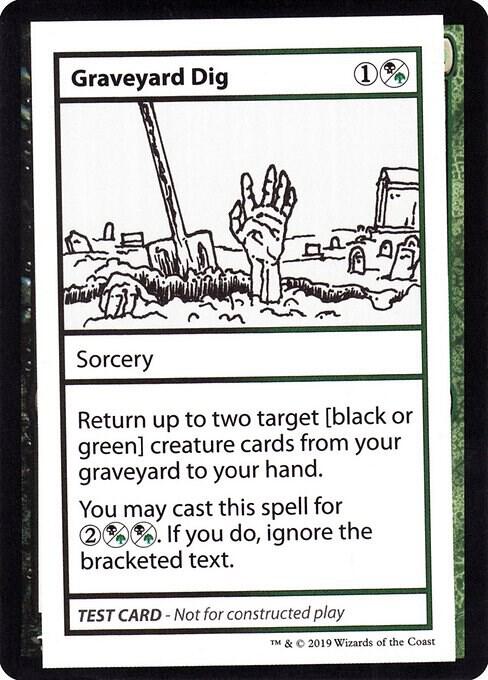 Graveyard Dig (No PW Symbol) [Mystery Booster: Convention Edition Exclusives]
