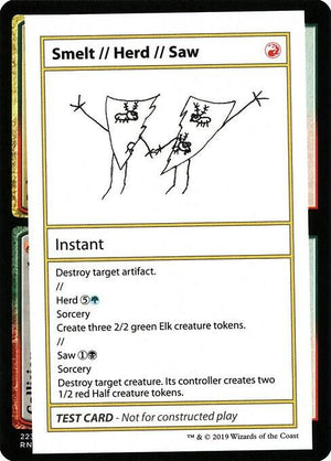 Smelt // Herd // Saw (No PW Symbol) [Mystery Booster: Convention Edition Exclusives]