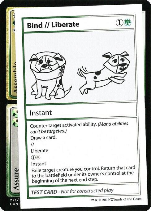 Bind // Liberate (No PW Symbol) [Mystery Booster: Convention Edition Exclusives]