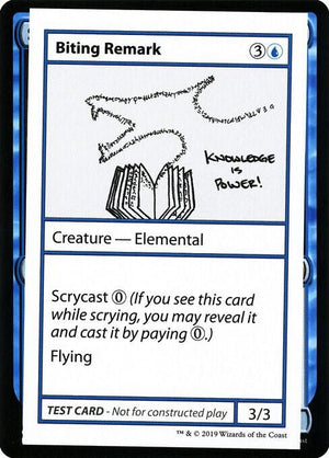 Biting Remark (No PW Symbol) [Mystery Booster: Convention Edition Exclusives]
