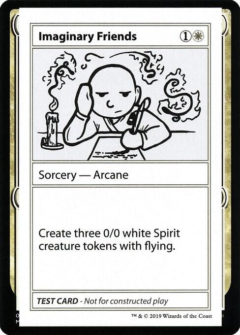 Imaginary Friends (No PW Symbol) [Mystery Booster: Convention Edition Exclusives]