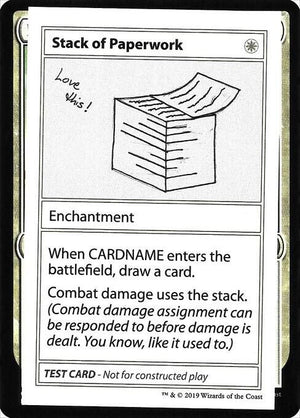 Stack of Paperwork (No PW Symbol) [Mystery Booster: Convention Edition Exclusives]