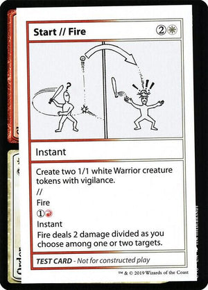 Start // Fire (No PW Symbol) [Mystery Booster: Convention Edition Exclusives]