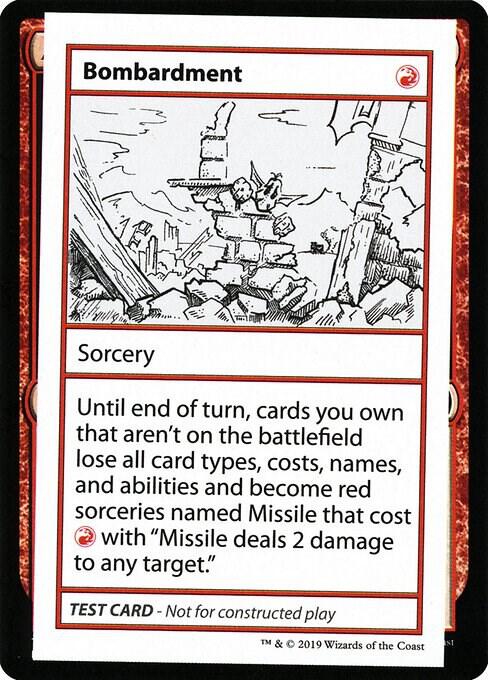 Bombardment (No PW Symbol) [Mystery Booster: Convention Edition Exclusives]
