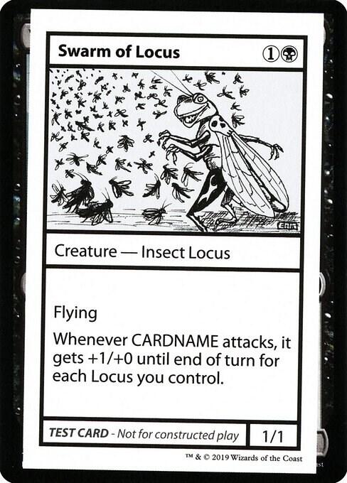 Swarm of Locus (No PW Symbol) [Mystery Booster: Convention Edition Exclusives]