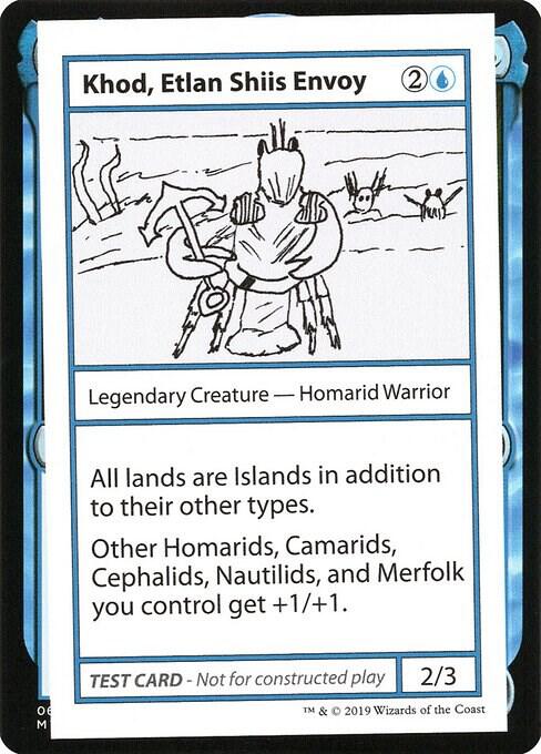 Khod, Etlan Shiis Envoy (No PW Symbol) [Mystery Booster: Convention Edition Exclusives]