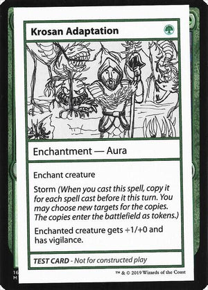 Krosan Adaptation (No PW Symbol) [Mystery Booster: Convention Edition Exclusives]