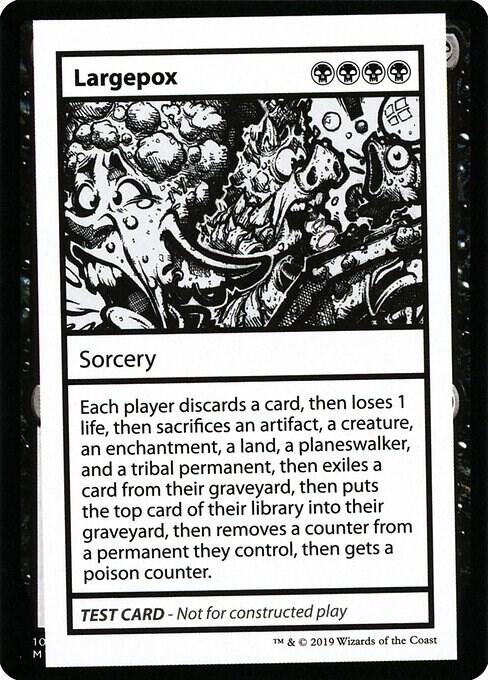 Largepox (No PW Symbol) [Mystery Booster: Convention Edition Exclusives]