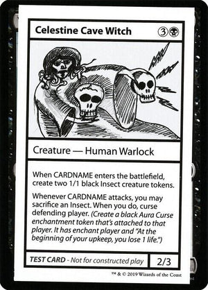 Celestine Cave Witch (No PW Symbol) [Mystery Booster: Convention Edition Exclusives]