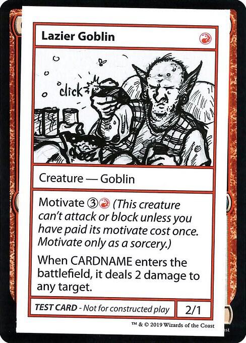 Lazier Goblin (No PW Symbol) [Mystery Booster: Convention Edition Exclusives]