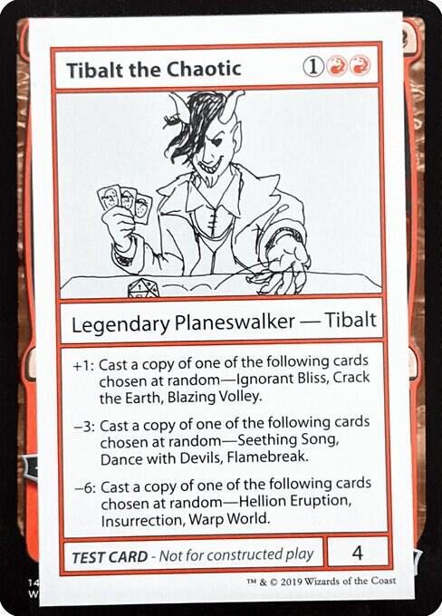 Tibalt the Chaotic (No PW Symbol) [Mystery Booster: Convention Edition Exclusives]
