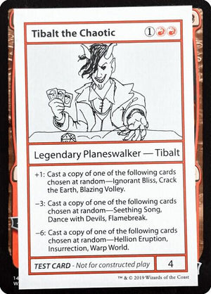 Tibalt the Chaotic (No PW Symbol) [Mystery Booster: Convention Edition Exclusives]