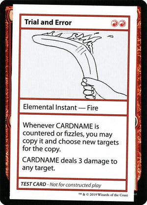 Trial and Error (No PW Symbol) [Mystery Booster: Convention Edition Exclusives]
