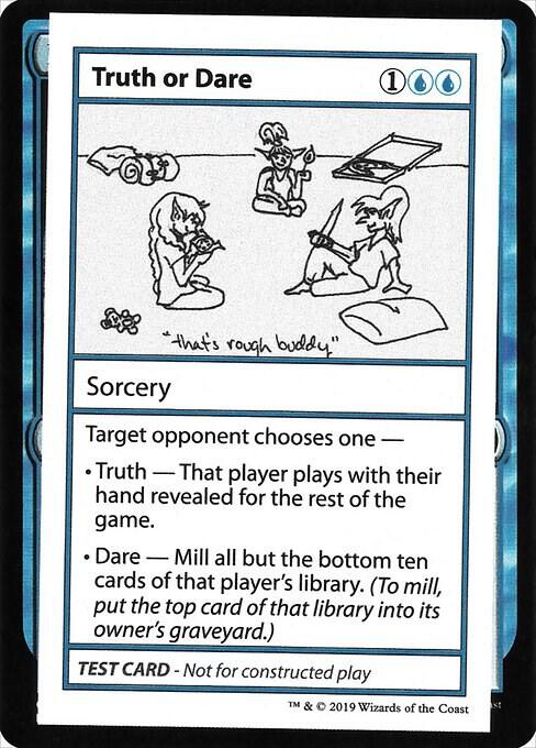 Truth or Dare (No PW Symbol) [Mystery Booster: Convention Edition Exclusives]