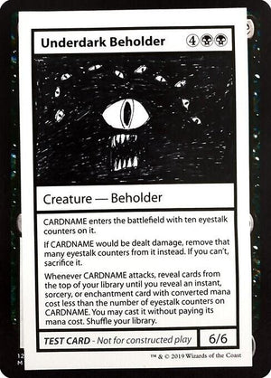 Underdark Beholder (No PW Symbol) [Mystery Booster: Convention Edition Exclusives]