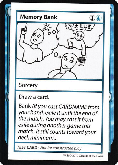 Memory Bank (No PW Symbol) [Mystery Booster: Convention Edition Exclusives]
