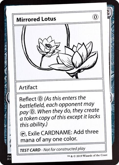 Mirrored Lotus (No PW Symbol) [Mystery Booster: Convention Edition Exclusives]