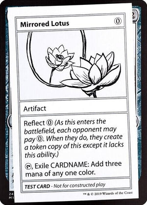 Mirrored Lotus (No PW Symbol) [Mystery Booster: Convention Edition Exclusives]