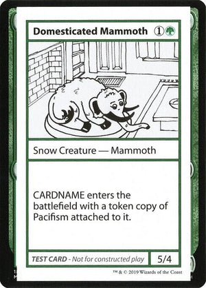 Domesticated Mammoth (No PW Symbol) [Mystery Booster: Convention Edition Exclusives]