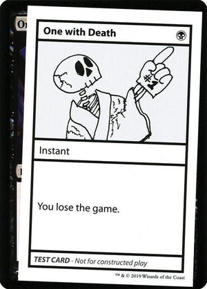 One With Death (No PW Symbol) [Mystery Booster: Convention Edition Exclusives]