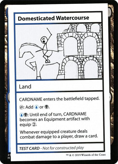 Domesticated Watercourse (No PW Symbol) [Mystery Booster: Convention Edition Exclusives]