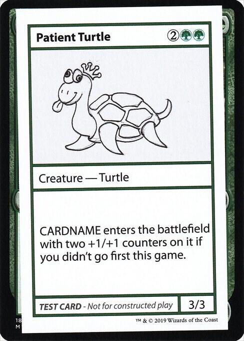 Patient Turtle (No PW Symbol) [Mystery Booster: Convention Edition Exclusives]