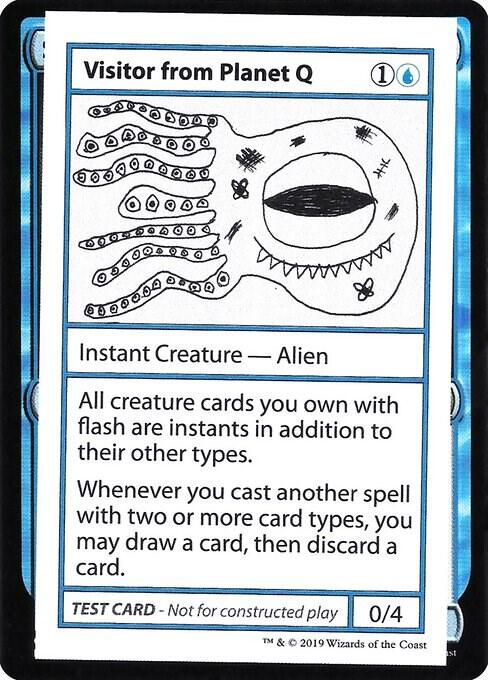 Visitor from Planet Q (No PW Symbol) [Mystery Booster: Convention Edition Exclusives]
