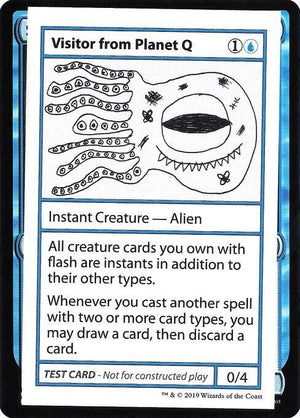 Visitor from Planet Q (No PW Symbol) [Mystery Booster: Convention Edition Exclusives]