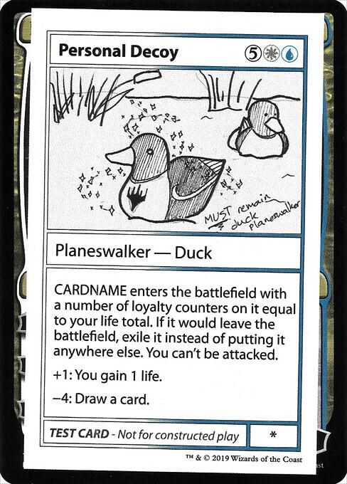 Personal Decoy (No PW Symbol) [Mystery Booster: Convention Edition Exclusives]