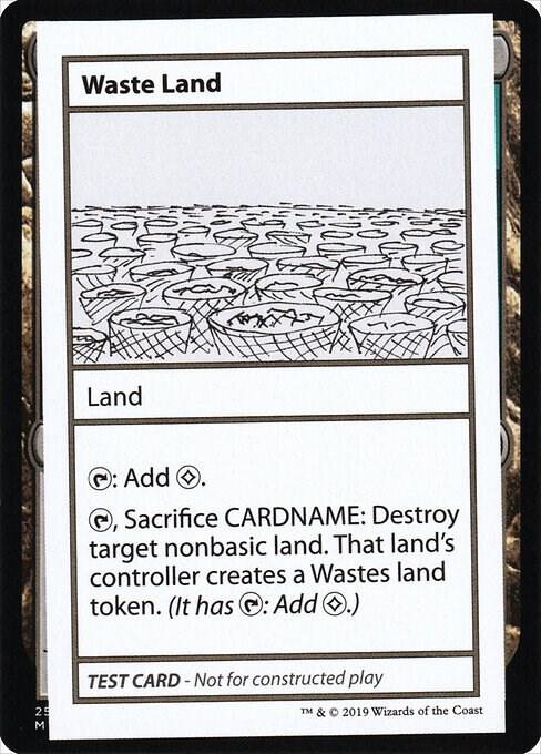 Waste Land (No PW Symbol) [Mystery Booster: Convention Edition Exclusives]