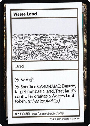Waste Land (No PW Symbol) [Mystery Booster: Convention Edition Exclusives]